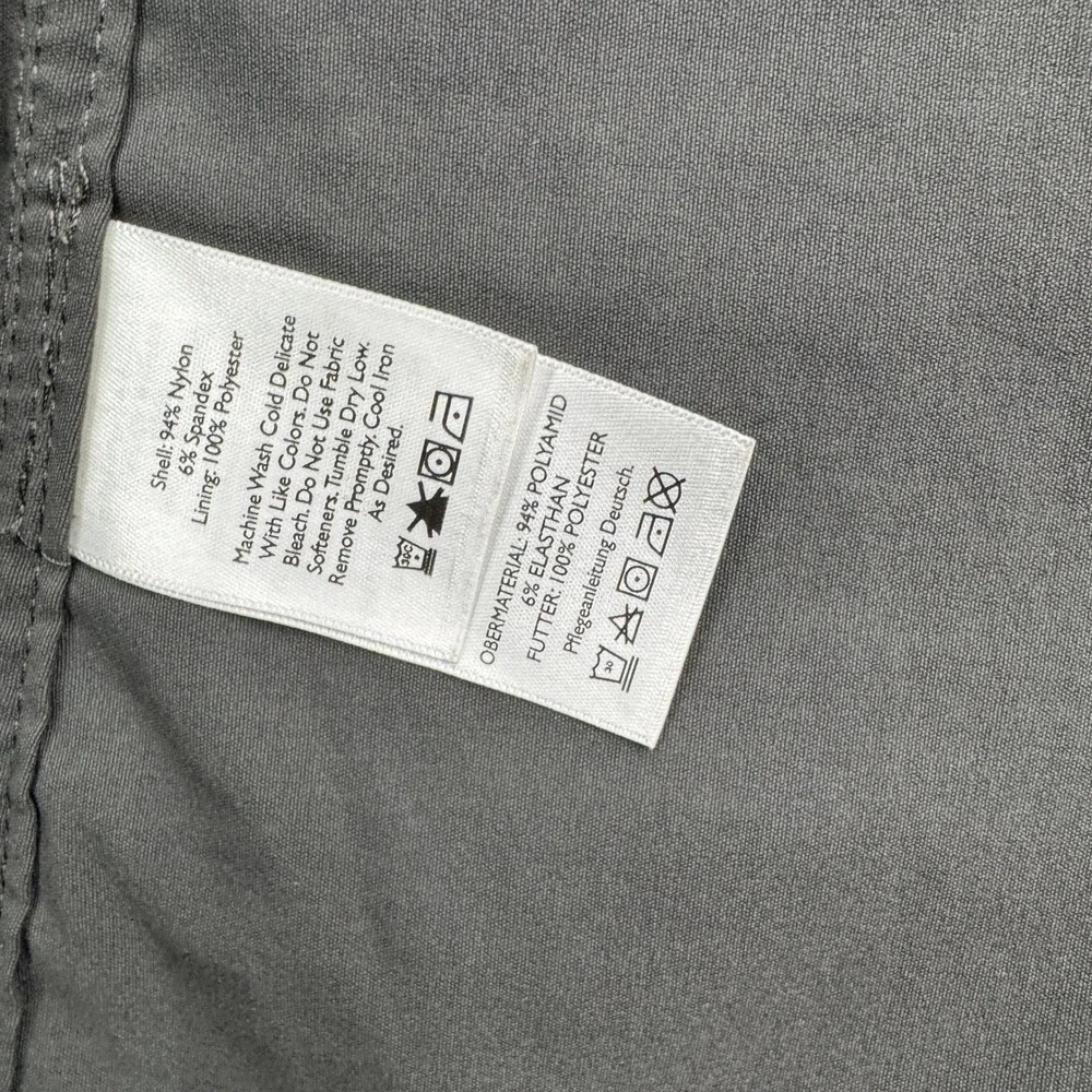 Eddie Bauer Travex Blazer Jacket Mens 44 Gray Long Sleeve Outdoor Travel Casual